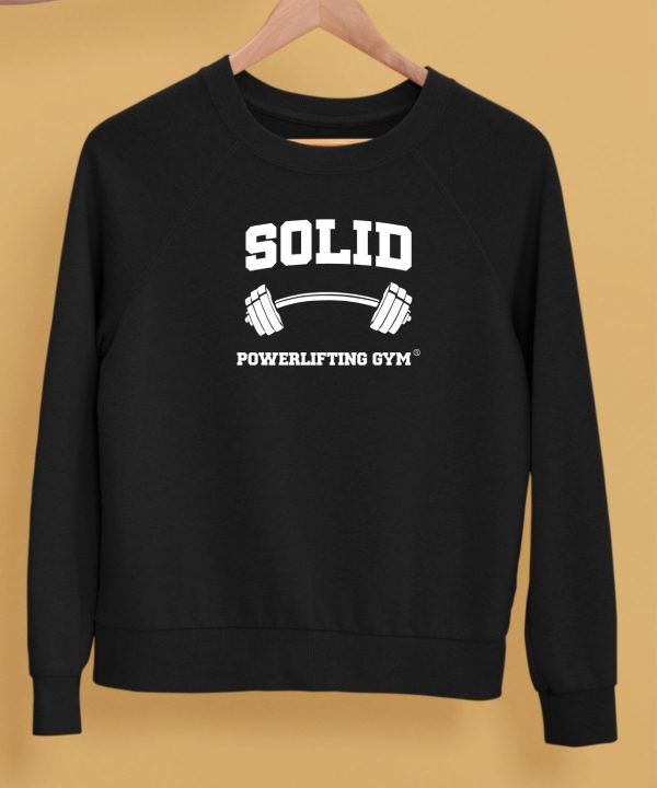 Solid Powerlifting Gym Shirt5