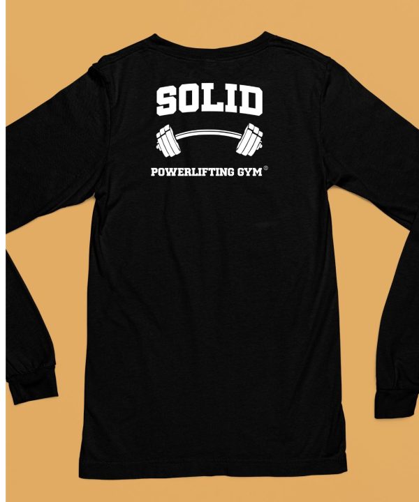 Solid Powerlifting Gym Shirt6