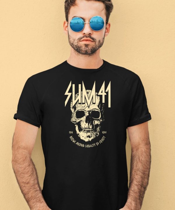 Sum41 Become Another Casualty Of Society Shirt4