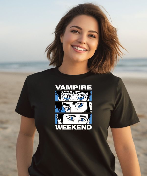 Vampire Weekend Anime Eyes Shirt