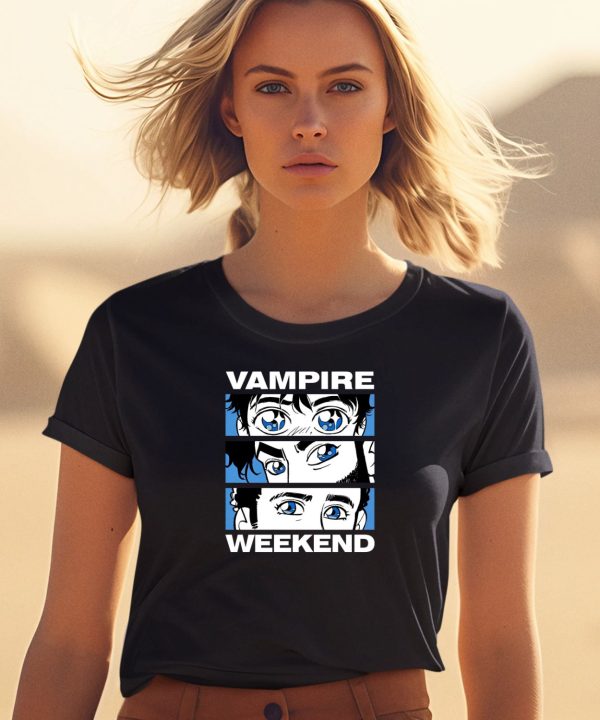 Vampire Weekend Anime Eyes Shirt0