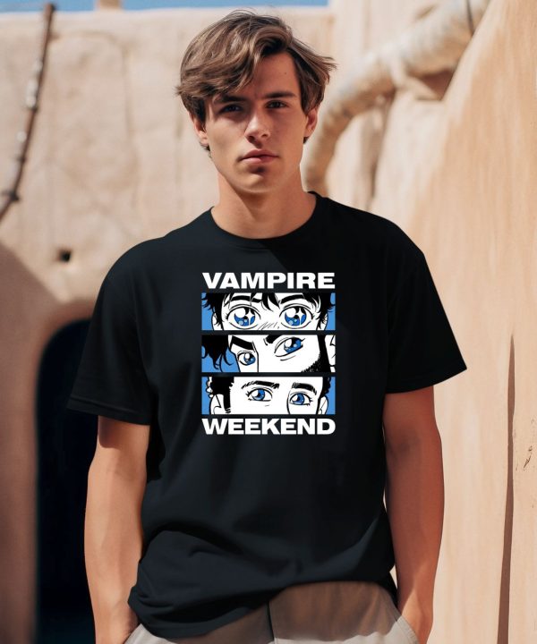 Vampire Weekend Anime Eyes Shirt2