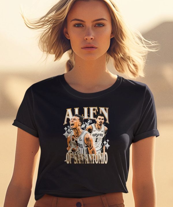 Victor Wembanyama Alien Of San Antonio Shirt