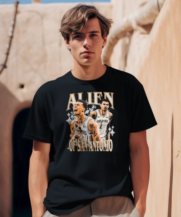 Victor Wembanyama Alien Of San Antonio Shirt2