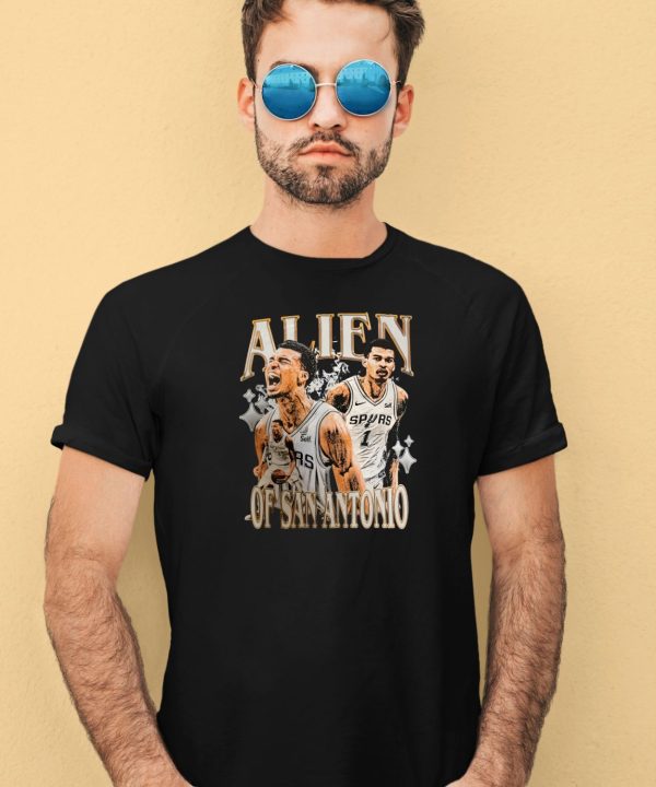 Victor Wembanyama Alien Of San Antonio Shirt4