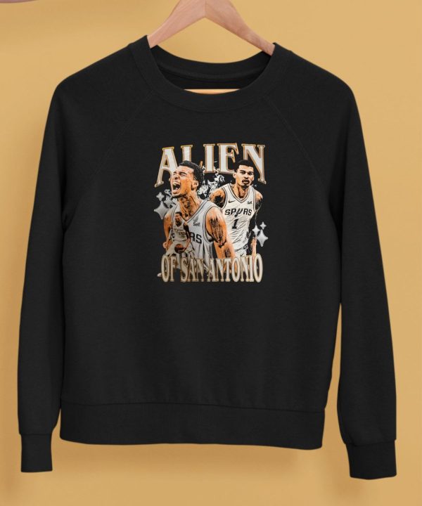 Victor Wembanyama Alien Of San Antonio Shirt5