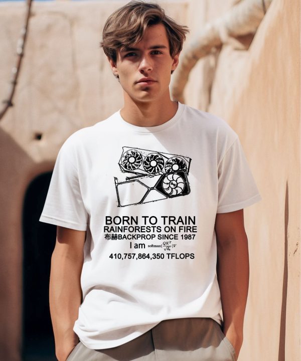 Born To Train Rainforests On Fire Backprop Since 1987 Shirt0