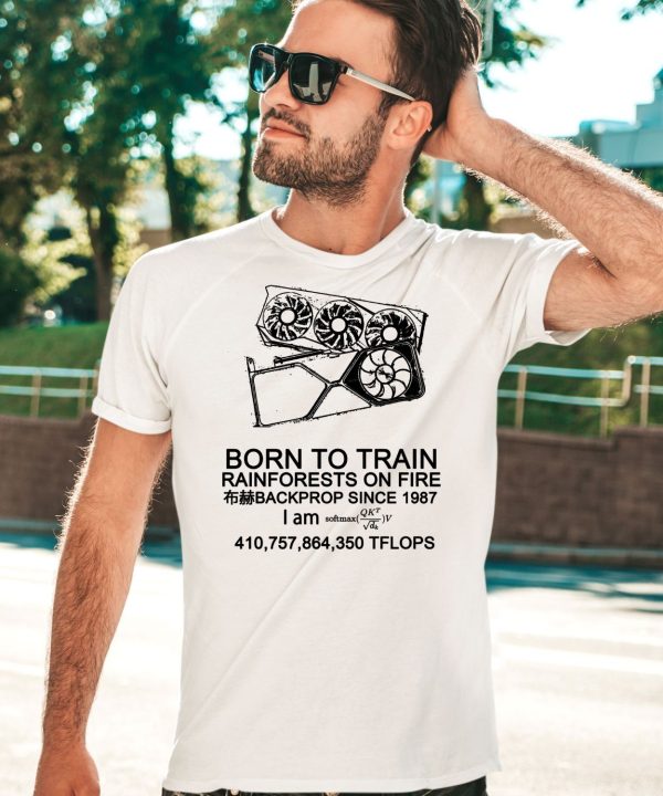 Born To Train Rainforests On Fire Backprop Since 1987 Shirt5