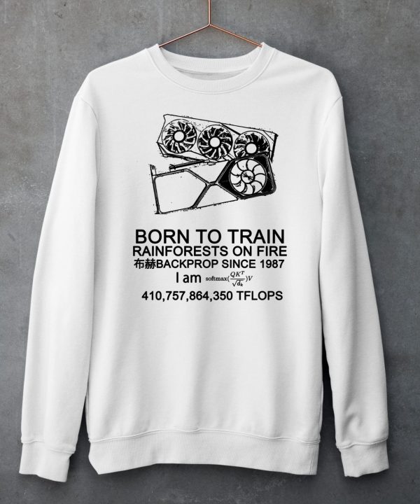 Born To Train Rainforests On Fire Backprop Since 1987 Shirt6