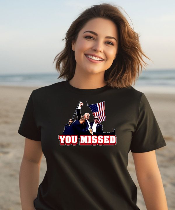 Bunkerbranding Donald Trump Sg You Missed Shirt