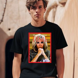 Candace Owens Wearing Brigitte Macron Man Of The Year Time Shirt