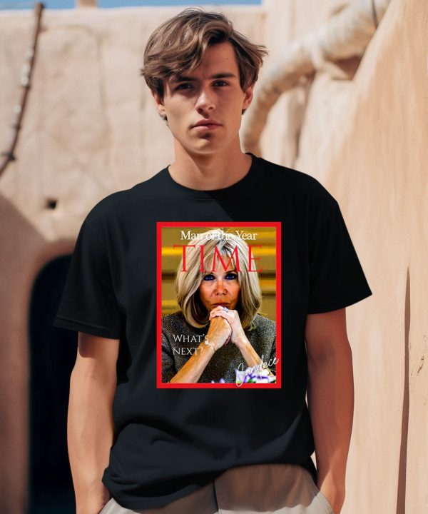 Candace Owens Wearing Brigitte Macron Man Of The Year Time Shirt