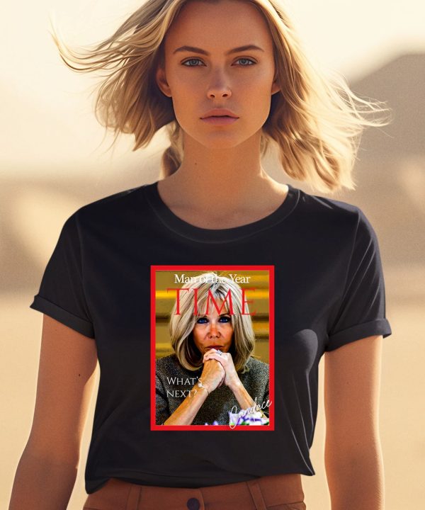 Candace Owens Wearing Brigitte Macron Man Of The Year Time Shirt0