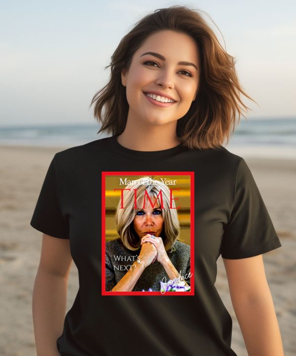 Candace Owens Wearing Brigitte Macron Man Of The Year Time Shirt1