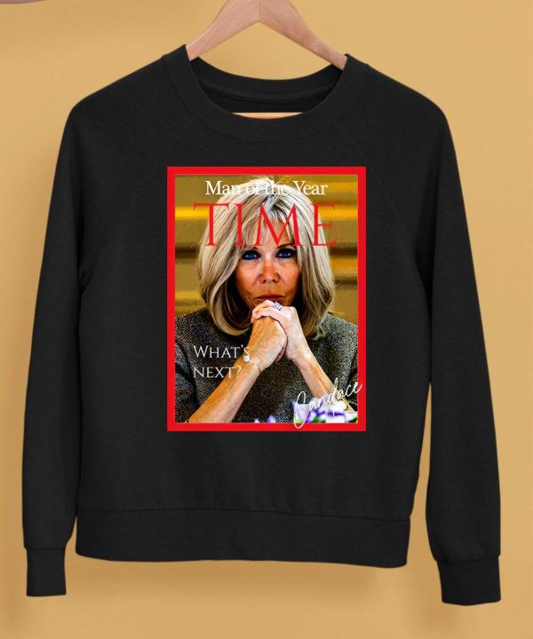 Candace Owens Wearing Brigitte Macron Man Of The Year Time Shirt5