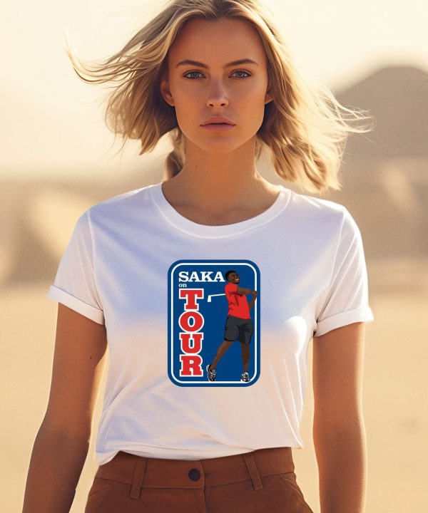 Carlbourkeart Saka On Tour Shirt3