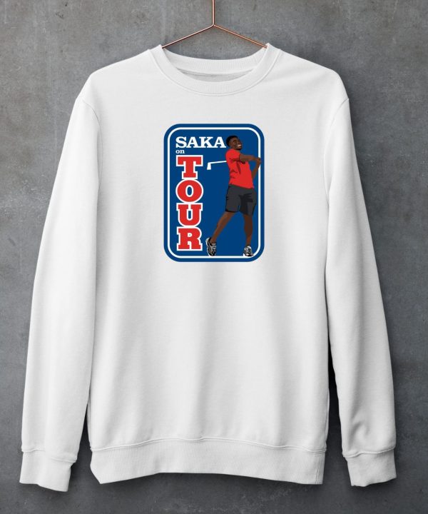 Carlbourkeart Saka On Tour Shirt6