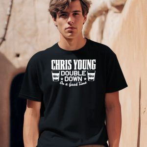 Chrisyoungmusic Chris Young Double Down On A Good Time Shirt