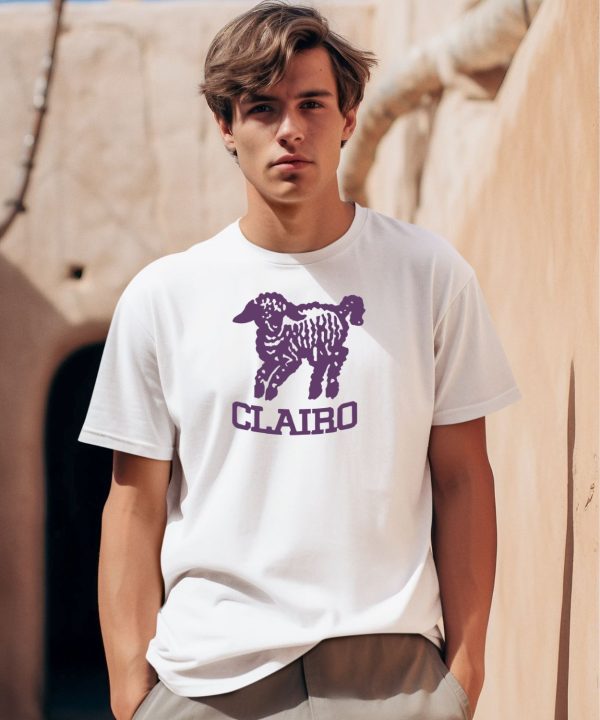 Clairo Charm Sheep Shirt0