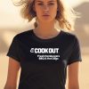 Cook Out Fresh Hamburgers Bbq Hot Dogs Shirt