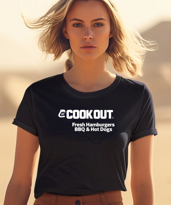 Cook Out Fresh Hamburgers Bbq Hot Dogs Shirt