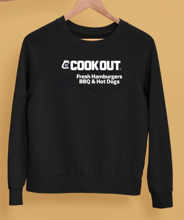 Cook Out Fresh Hamburgers Bbq Hot Dogs Shirt5