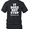 Dallas Penn It Does Not Stop Shirt1