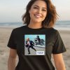 Donald Trump And Kalama Harris Riding A Shark Harris For President Shirt1