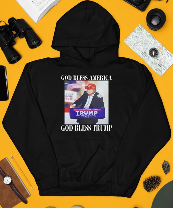 God Bless America God Bless Trump Shirt3