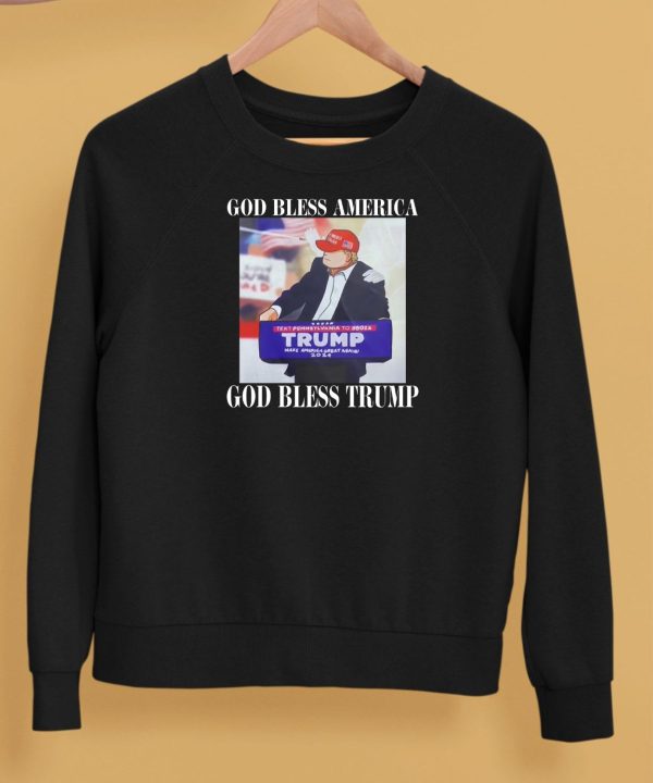 God Bless America God Bless Trump Shirt5