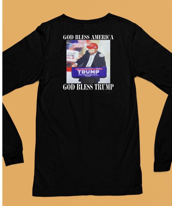 God Bless America God Bless Trump Shirt6