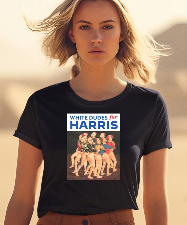 Grandoldmemes White Dudes For Harris Shirt0