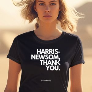 Harris Newsom Thank You Shirt