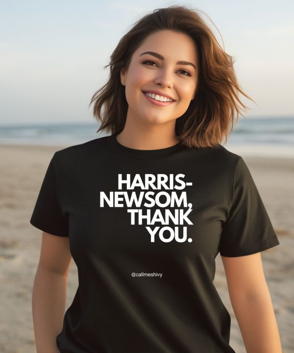 Harris Newsom Thank You Shirt1