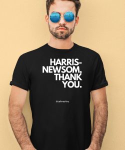 Harris Newsom Thank You Shirt4