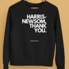 Harris Newsom Thank You Shirt5