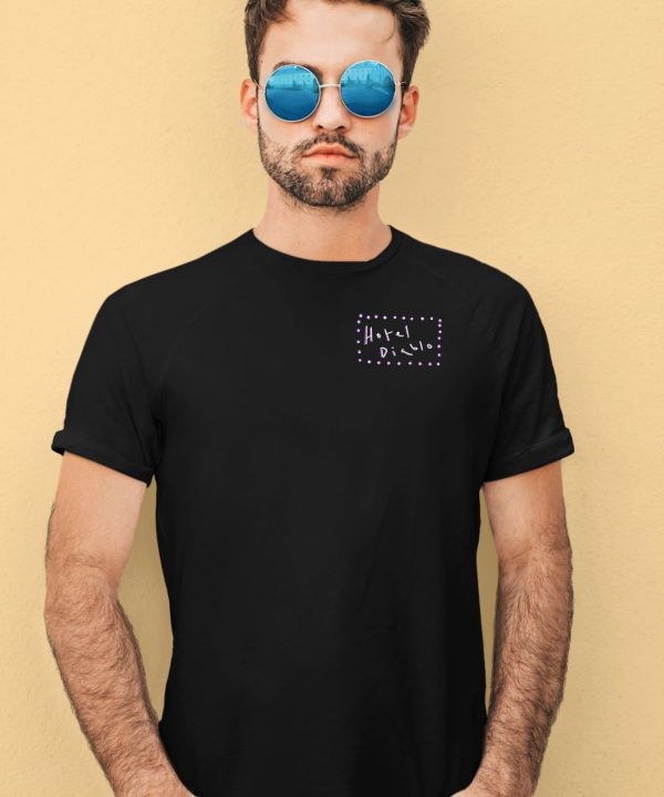 Hotel Diablo Neon Logo Shirt4