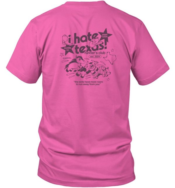 I Hate Texas Runners Club Shirt7