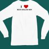 I Love Blue Collar Men Shirt4