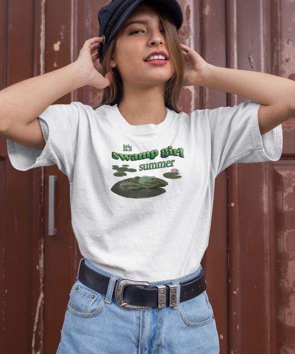 Its Swamp Girl Summer Frog Shirt1