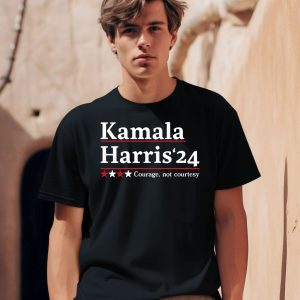 Kamala Harris 24 Courage Not Courtesy Shirt