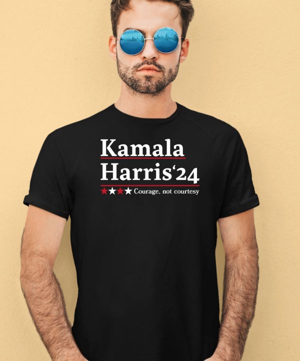 Kamala Harris 24 Courage Not Courtesy Shirt4