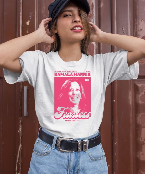 Kamala Harris Fearless Emilys List Shirt1