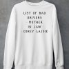 List Of Dad Drivers Mother In Law Corey Lajoie Shirt6