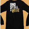 Maya Wiley Wearing And Still I Vote Shirt6