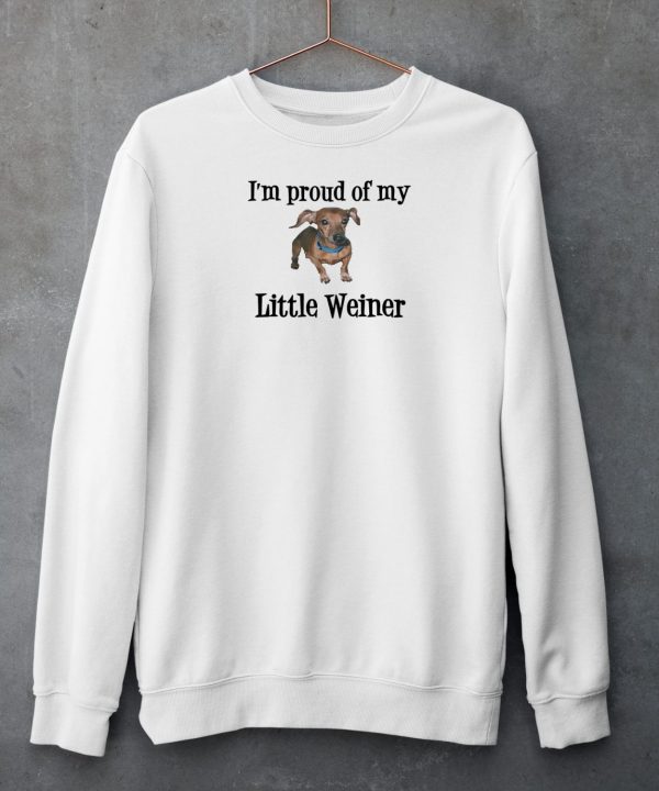 Nicole Nation Im Proud Of My Little Weiner Shirt6