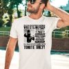 No Holds Barred Wrestling Thee Cormans Death Match Shirt5