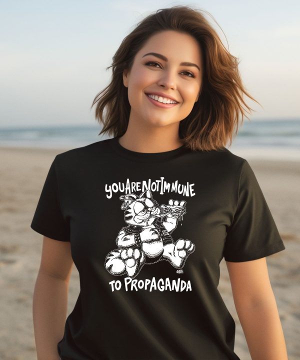 Punkwithacamera You Are Not Immune To Propaganda Shirt