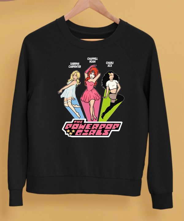 Sabrina Carpenter Chappell Roan Charli Xcx The Powerpop Girls Shirt5