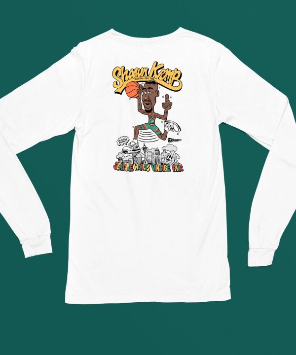 Shawn Kemp Reign On Em Seattle Worlds Vintage Fair Shirt4